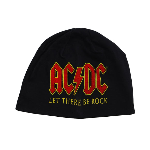 AC/DC Let There Be Rock Band Album Beanie Hat Apparel ACDC Fan Merchandise
