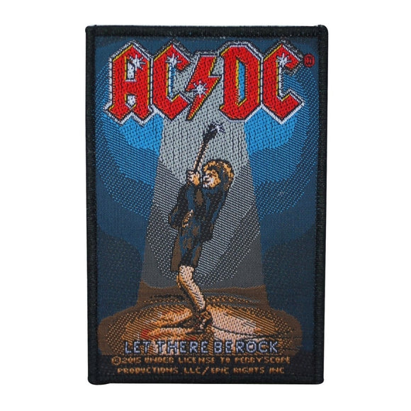 AC/DC ACDC Let There Be Rock Patch Angus Young Band Jacket Sew On Applique