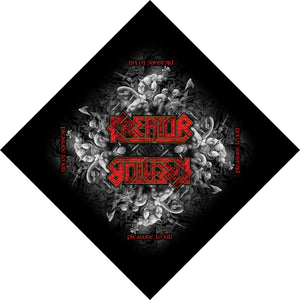 Kreator Pleasure to Kill Bandana Album Art Thrash Metal Music Band Head Kerchief