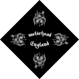 Motorhead England Small Snaggletooth War-Pig Rock Band Bandana Head Kerchiefhief