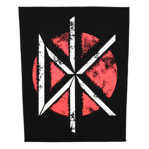XLG Dead Kennedys DK Logo Back Patch Punk Rock Band Jacket Sew On Applique