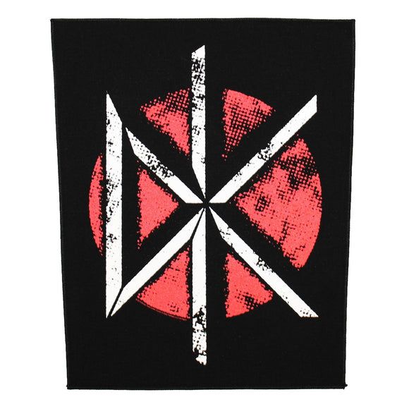 XLG Dead Kennedys DK Logo Back Patch Punk Rock Band Jacket Sew On Applique