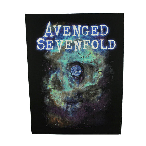 XLG Avenged Sevenfold Nebula Back Patch Heavy Metal Rock Band Sew On Applique