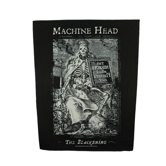 XLG Machine Head The Blackening Back Patch Heavy Metal Rock Band Sew On Applique
