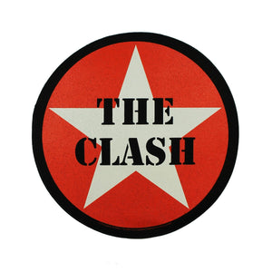 XLG The Clash Star Logo Back Patch English Metal Rock Band Music Sew on Applique