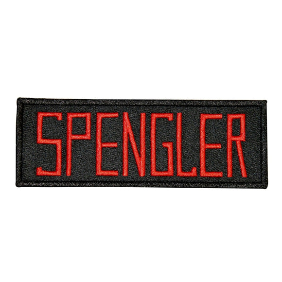 Ghostbusters Spengler Name Tag Patch Team Uniform Costume Movie Iron On Applique