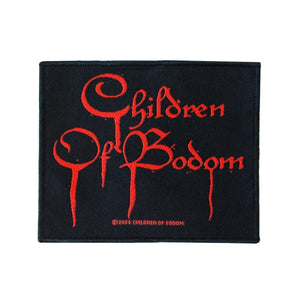 Children of Bodom Logo Patch Death Metal Thrash Band Fan Craft Sew On Applique