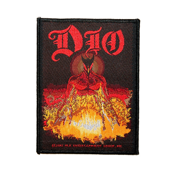 Dio The Last In Line Patch Album Art Heavy Metal Band Woven Sew On Applique