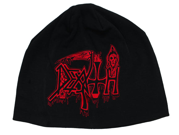 Death Life Will Never Last Metal Band Logo Dual-Sided Skull Cap Beanie Hat