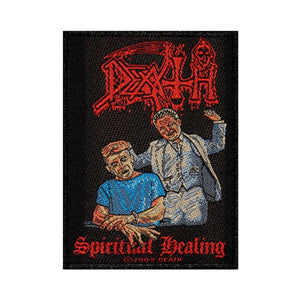Death Spiritual Healing Patch Album Art Metal Band Music Woven Sew On Applique
