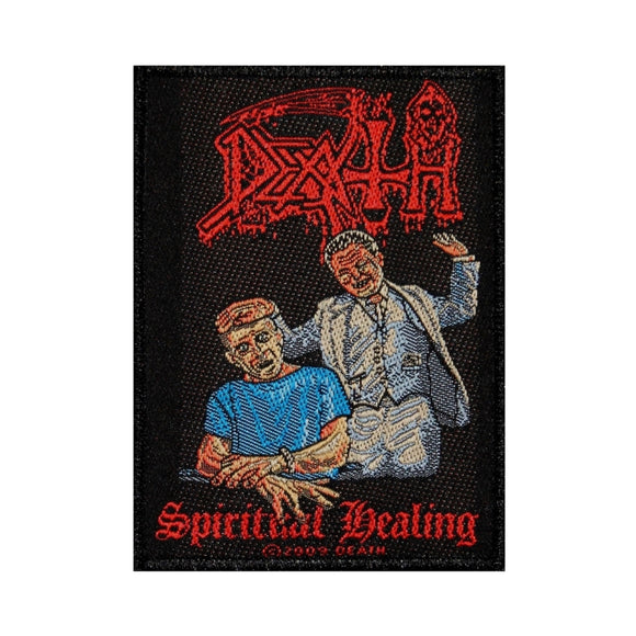 Death Spiritual Healing Patch Album Art Metal Band Music Woven Sew On Applique