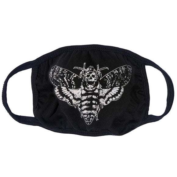 Death Moth Face Mask Cover Kreepsville 666 Horror Fashion