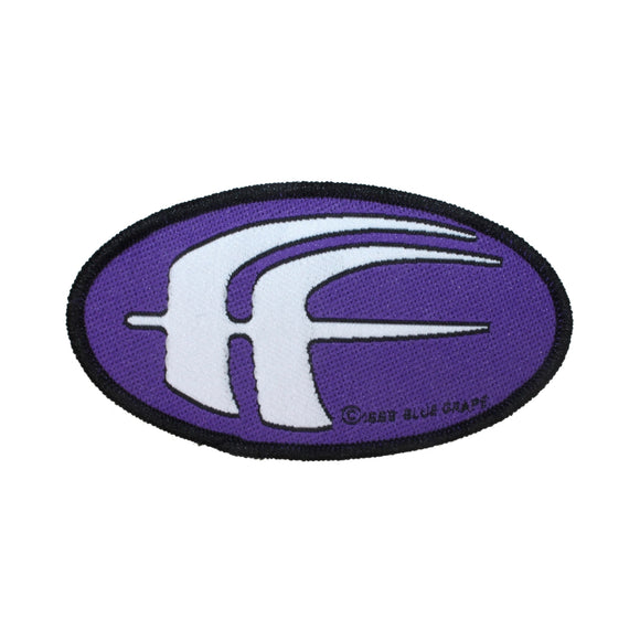 Fear Factory Purple FF Patch Band Logo Industrial Metal Music Sew On Applique