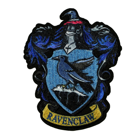 Harry Potter Ravenclaw Patch Hogwarts Crest House Embroidered Iron On Applique