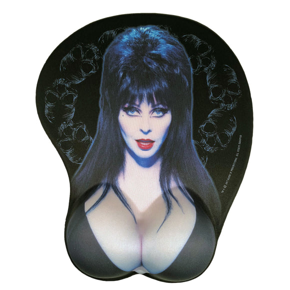 Elvira Gel Filled Mouse Pad Mistress Cleavage Ergonomic Design Non Slip Base