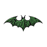 Kreepsville Bat It's A Horror Fan Thing Patch Halloween Freak Iron On Applique