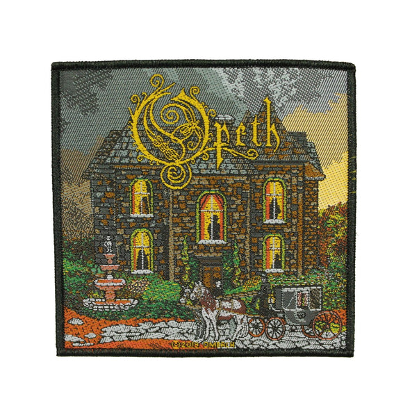 Opeth In Caude Venenum Album Patch Metal Rock Band Woven Sew On Applique