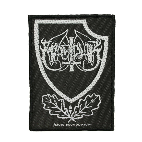 Marduk Panzer Crest Patch Black Metal Band Woven Sew On Applique