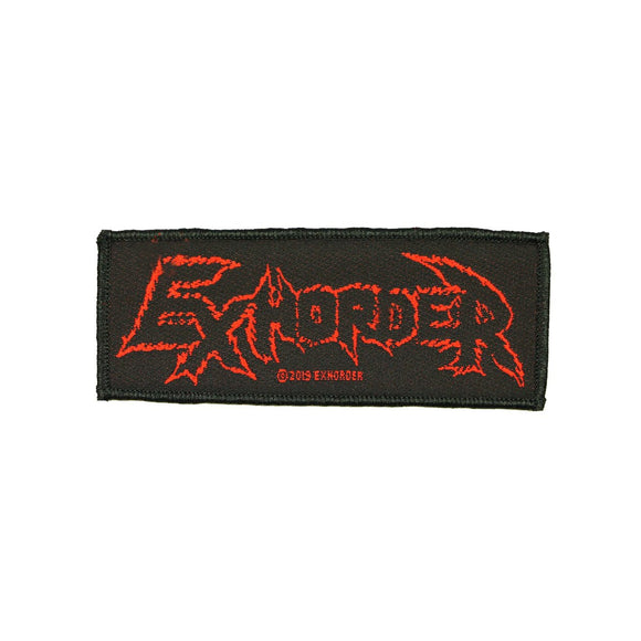 Exhorder Logo Patch Heavy Metal Band Woven Sew On Applique