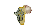 Africa Black Power Fist Patch Rasta Rastafari Embroidered Iron On Applique
