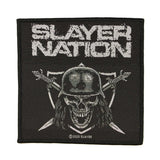 Slayer Slayer Nation Patch Band Thrash Heavy Metal Music Woven Sew On Applique