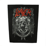 XLG Slayer Demonic Back Patch Band Singer Album Heavy Metal Sew On Applique