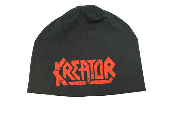 Kreator Cracked Logo Jersey Knit Beanie Thrash Metal Head Apparel Merchandise