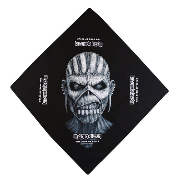 Bandana Iron Maiden Book of Souls Apparel Metal Eddie Band Art Head Kerchief