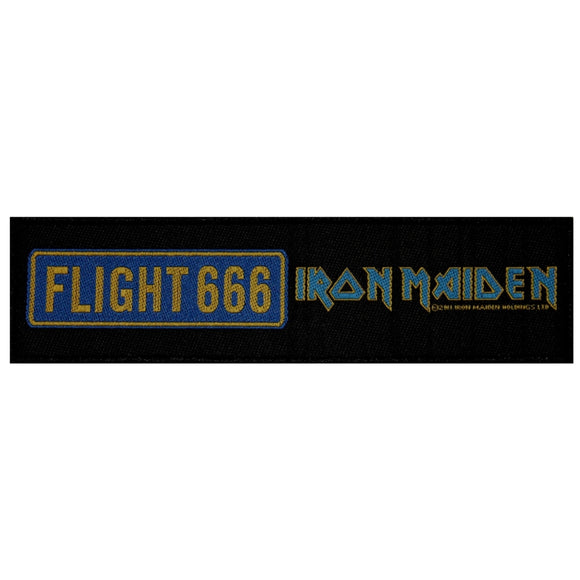 SS Flight 666 Iron Maiden Patch Heavy Metal Film Band Soundtrack Sew On Applique