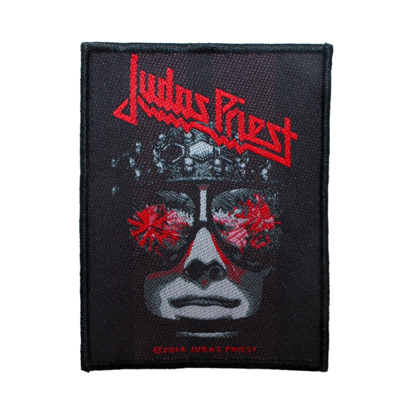 Judas Priest Hell Bent For Leather Patch Album Art Metal Woven Sew On Applique