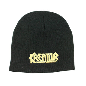 Kreator Band Logo Knit Beanie Cap Thrash Metal Fan Headwear Apparel Merchandise