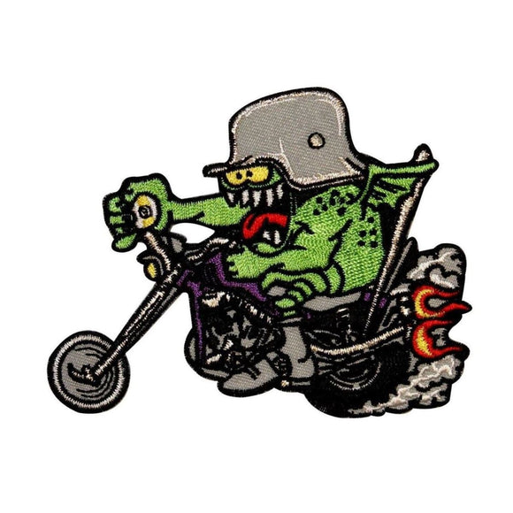 Kruse 9 Ball Chopper Patch Biker Motorcycle Monster Embroidered Iron On Applique