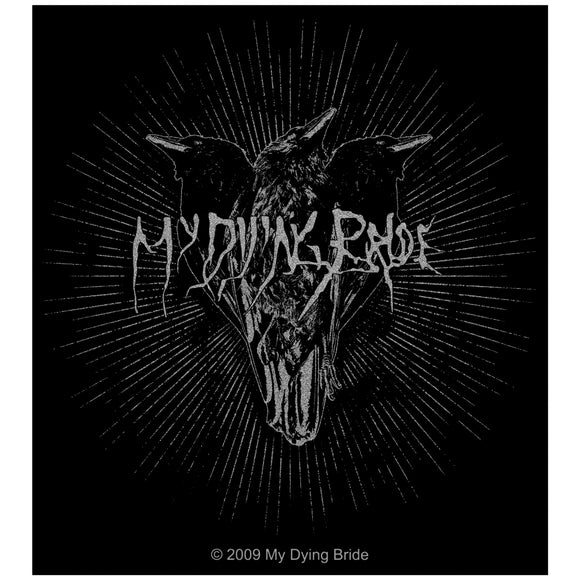 Sticker My Dying Bride Trinity Triple Raven Crow Art English Metal Music Decal