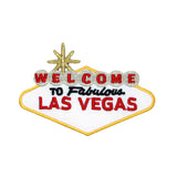 Landmark Sign "Welcome To Fabulous Las Vegas" Patch Travel Site Iron-On Applique