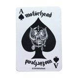 Motorhead Ace of Spades Card Patch Heavy Metal Music Band Woven Sew On Applique