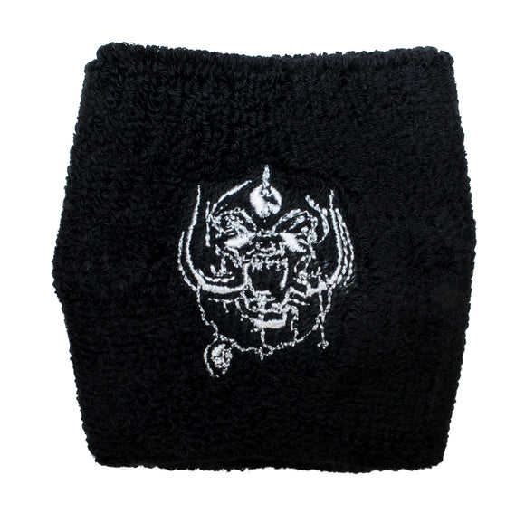 Motorhead Snaggletooth War-Pig Band Logo Wristband Sweatband Rock Metal