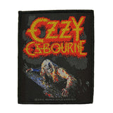Ozzy Osbourne Bark At The Moon Patch Heavy Metal Band Woven Sew On Applique