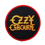 Ozzy Osbourne Patch Rock Band Logo Heavy Metal Merchandise Sew On Applique