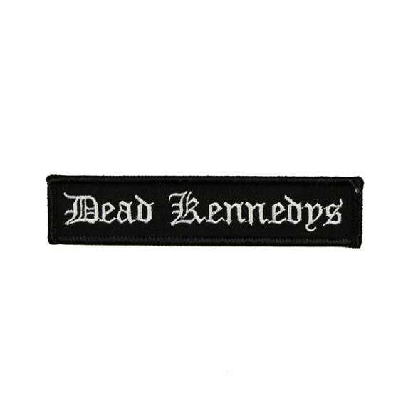 Dead Kennedys Old English Logo Patch Band Music Embroidered Iron On Applique