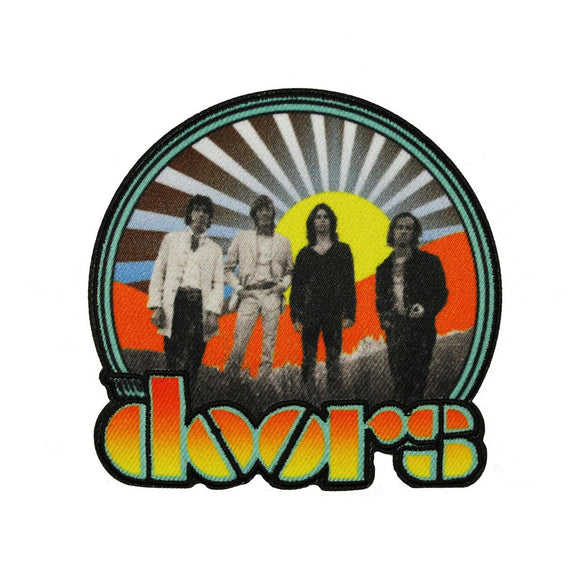 The Doors Waiting For The Sun Patch Heavy Metal Dye sublimation Iron On Applique