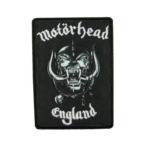 Motorhead England War Pig Patch Heavy Metal Band Embroidered Iron On Applique