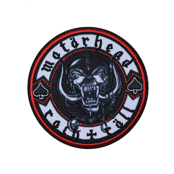 Motorhead Rock and Roll Patch Heavy Metal Music Dye Sublimation IronOn Applique
