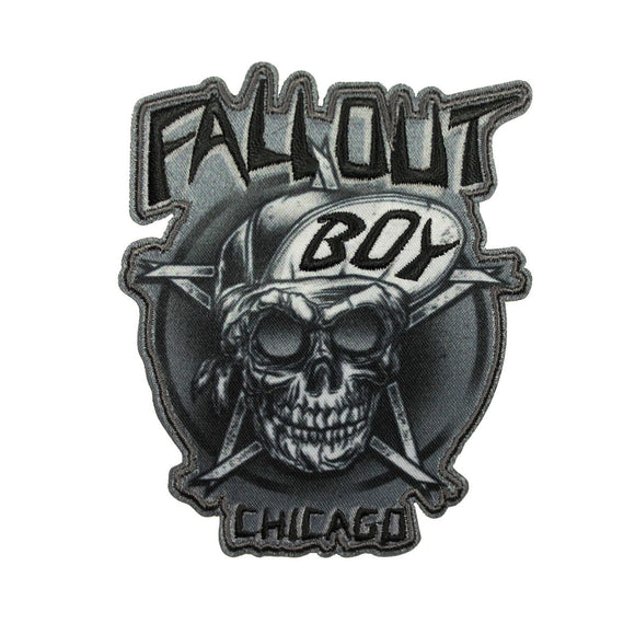 Fall Out Boy Chicago Patch American Rock Music Dye Sublimation Iron On Applique