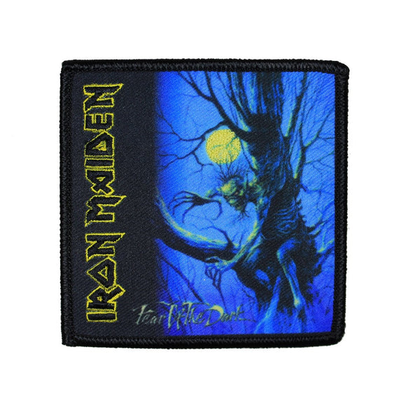 Iron Maiden Fear of The Dark Patch Metal Band Dye Sublimation Iron On Applique
