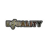 Equality Patch Equal Freedom Social Unity Rights Embroidered Iron On Applique