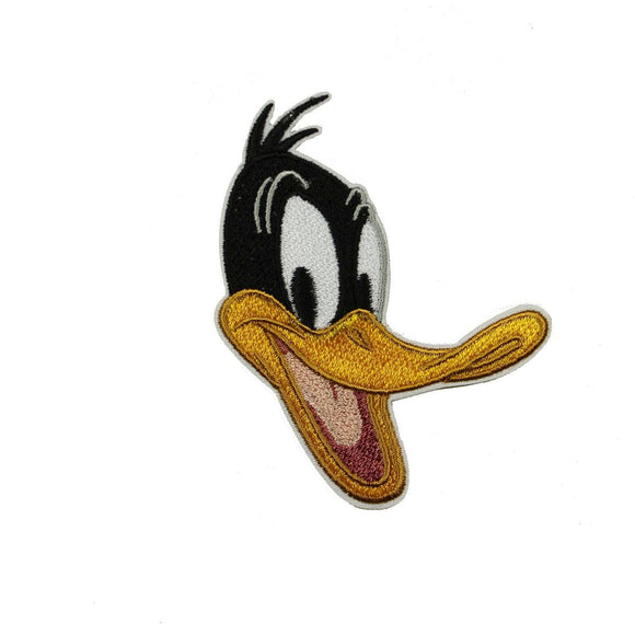 Looney Tunes Daffy Duck Patch Retro Cartoon Embroidered Iron On Applique