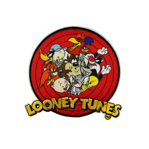 Looney Tunes Group Patch Comedy Retro Cartoon Dye Sublimation Iron On Applique