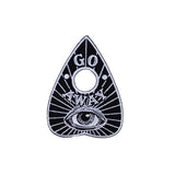 Go Away Planchette Patch Kreepsville 666 Badge Embroidered Iron On Applique