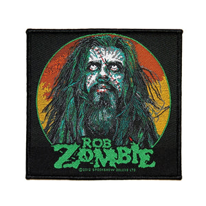 Rob Zombie Hellbilly Patch Spookshow Deluxe Art Metal Woven Sew On Applique