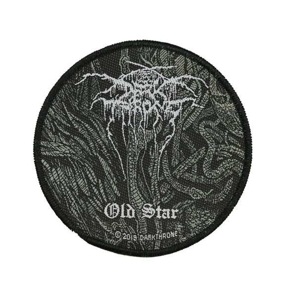 Darkthrone Old Star Album Patch Black Metal Band Woven Sew On Applique